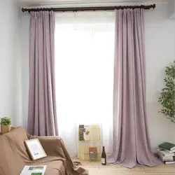 Dusty rose curtains for the bedroom photo