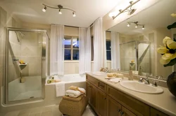 Interior Of A Bathroom With A Toilet In A House With A Window