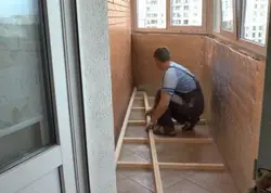 How to insulate the floor on a loggia with your own hands step by step photo