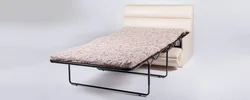 Sofa bed in the kitchen photo