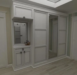 Классикалық гардеробтар дәлізінің фотосы