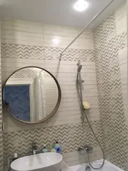 Плитка шебби в интерьере ванной