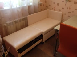 Sofas with sleeping place for small apartments photo