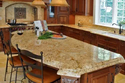 Countertop аз санги сунъӣ дар дохили ошхона