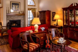 Vintage living room design