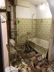 Ванная в хрущевке фото до и после
