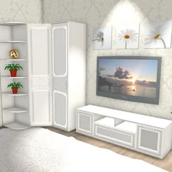 Living room furniture interior center