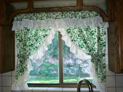 Curtains for the kitchen photo short own