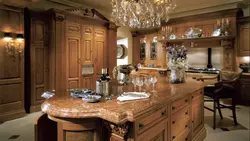 Rich kitchen design