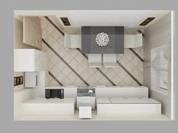 Kitchen from above photo
