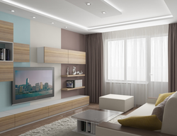 What should the living room interior look like?
