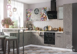 Interior center kitchen furniture