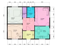 Photo Of A House 8 By 8 One-Story Photo With Two Bedrooms