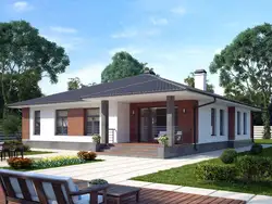 One-story house with access to the terrace from the kitchen photo