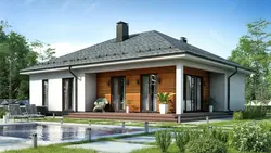 One-story house with access to the terrace from the kitchen photo