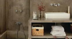 Microcement in the bathroom reviews photos before and after
