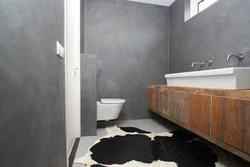 Microcement дар ванна барраси аксҳои пеш ва баъд аз он