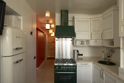 How to place a refrigerator in a small kitchen in Khrushchev photo