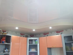 Photo of suspended ceilings for a kitchen 5 sq m