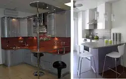 Шағын ас үйдегі бар есептегішінің фотосы