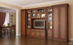 Classic walls in the living room modern photos