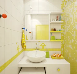 Bright Small Bath Design