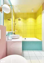 Bright Small Bath Design
