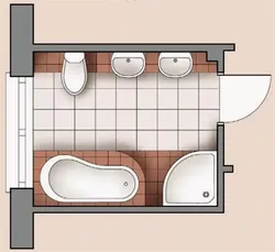 Bathroom design plan