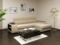 Bedroom furniture with corner sofa photo