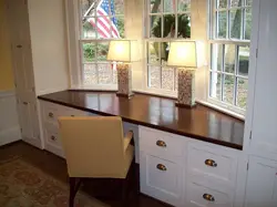 Kitchen Design With A Table By The Window Photo