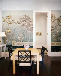 Panel On The Wall In The Kitchen Above The Dining Table Photo