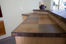 Porcelain stoneware kitchen countertop with your photos