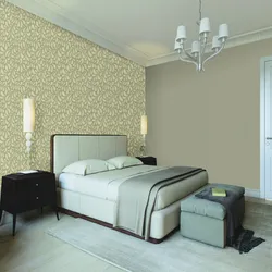 Wallpaper for the bedroom plain photo design