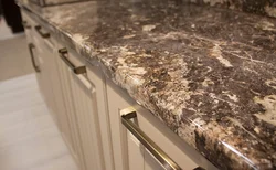 Versailles countertop in the kitchen interior