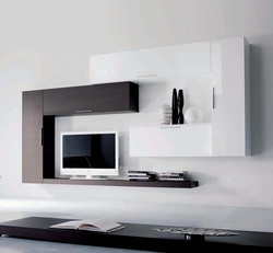 Hanging furniture in the living room photo