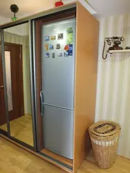 Hide The Refrigerator In The Kitchen Photo