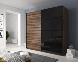 Modern stylish wardrobes for the bedroom photo