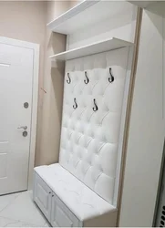 White hallway in modern style photo