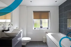 2 by 2 bathroom design with window
