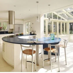 Modern Round Kitchens Photos