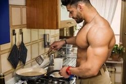 Photo Of A Man In The Kitchen