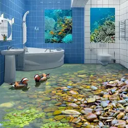 Ваннаға арналған 3D фотосуреті