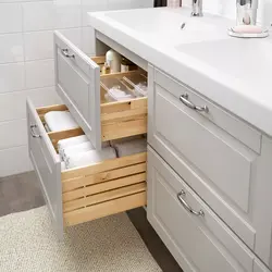 Drawers In The Bathroom Interior