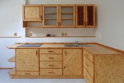 DIY plywood kitchen photo