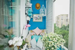 Моя уютная лоджия фото