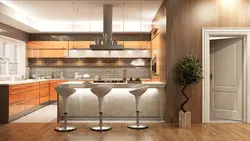 Kitchen interiors photo 3 d
