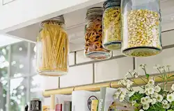 Kitchen interior features