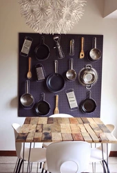 Kitchen interior features