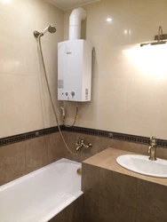 Qozon dizayni fotosurati bilan hammom