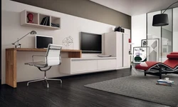 Modern living rooms with table photo